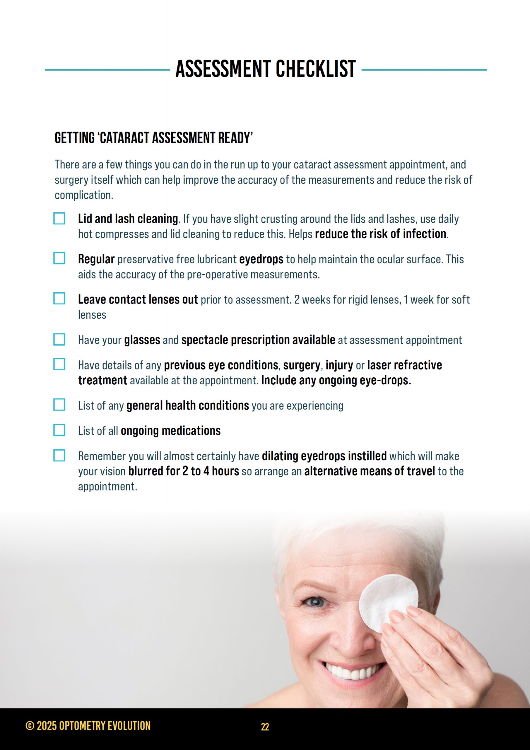 Cataract Treatment Guide Optometry Evolution